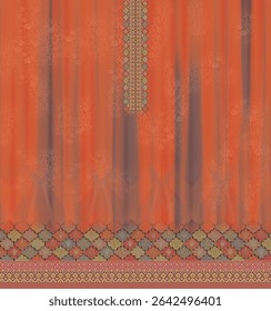 Digital composed shirt design and textile prints.
Pakistani brand Digital Designs
