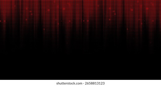 Imagen compuesta digital de patrón abstracto rojo sobre fondo negro. creatividad, imaginación, marco completo y fondos.
