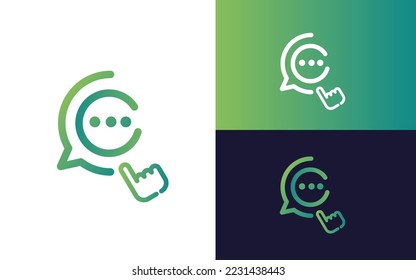 Digital Comunication Logo Concept For Brand