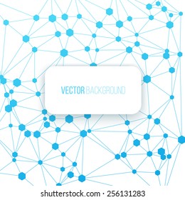 Digital connection background. 