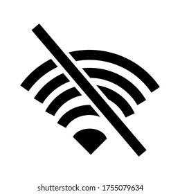 icono de conexión digital o logotipo símbolo de señal aislado ilustración vectorial - iconos vectoriales de estilo negro de alta calidad
