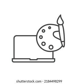 iconos de base de contenido digital símbolos vectores para web infográfica