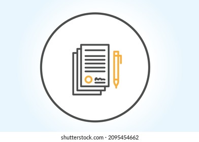 Digital Content Distribution icon vector design