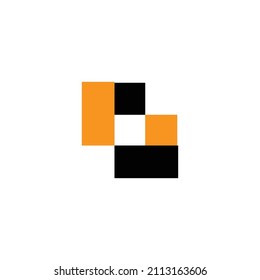 digital corporate identity logo design, simple branding identity, technology graphic concept