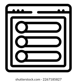 Digital course icon outline vector. Training seminar. Coach school