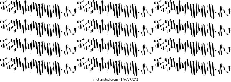 Digital created Black and white color highlighted grid texture for social media background. 