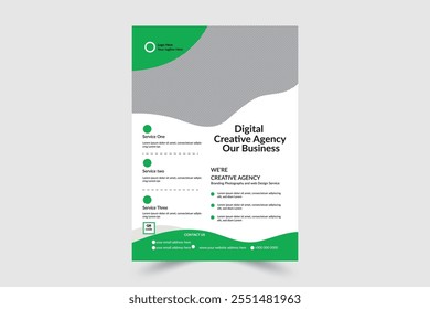 Digital Creative Business Flyer Design