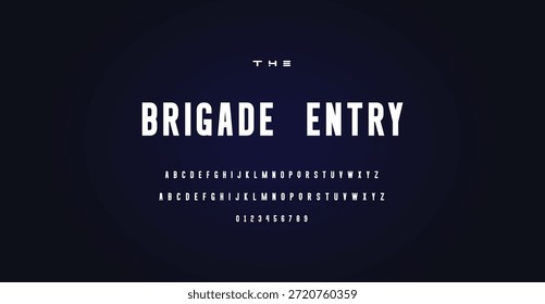 Digital creative modern logo alphabet fonts. Typography minimalist urban sans serif digital fashion future logos fonts. vector illustration