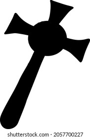 
digital cross logo logo illustration