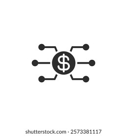 Digital Currency icon web design in vector