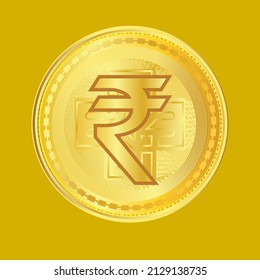 Digital Currency Symbol Of Indian Rupee