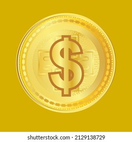 Digital Currency Symbol Of US Doller