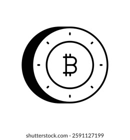 Digital currency used in blockchain transactions.