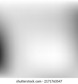 Digital Dark Vector Metallic Blurry Wallpaper. Silver White Monochrome Watercolor Gradient Mesh. Trendy Empty Minimal Aluminium Gradient Background. Smooth Grey Black Liquid Blurred Texture.