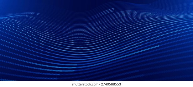 Digital Data Abstract AI Analysis Intersects with Data Flow Line Informatics. High-Tech Backdrop. Digital Innovation and Seamless Connectivity Modern Vector Background.