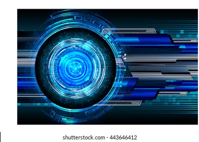 digital data background, blue silver abstract light hi tech pixel internet technology, Cyber security concept, Cyber data digital computer. eye scan virus. motion move speed. vector