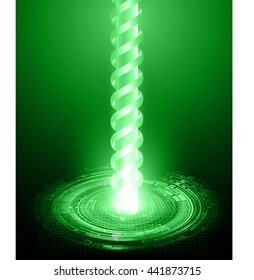 digital data background, green abstract light hi tech pixel internet technology, Cyber security concept, Cyber data digital computer. eye scan virus. motion move speed. vector