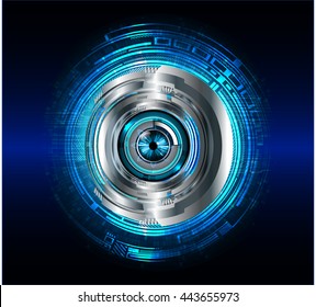 digital data background, purple arrow abstract light hi tech pixel internet technology, Cyber security concept, Cyber data digital computer. eye scan virus. motion move speed. vector