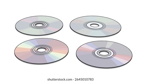 Discos de dados digitais Uma forma intemporal e versátil de mídia de armazenamento de informações