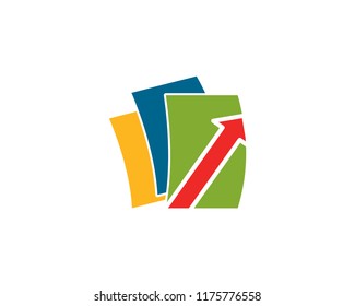 digital data share logo design template