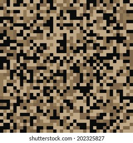 Digital desert seamless camo texture vector