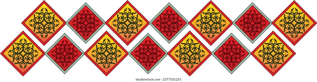 Digital Design background with colorful objects and motiv