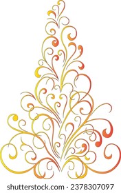 Digital Design background with colorful objects and flowers-digital-textile-design-flowers-leaves