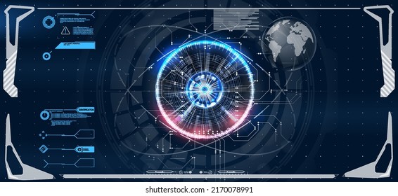 Digital design elements hud style. Trendy 2022 shapes in cyberpunk style. Bar labels,info box bars. Futuristic info boxes layout templates Cyberpunk retro futuristic poster set abstract cosmic shapes.