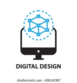 digital design ,icon and symbol