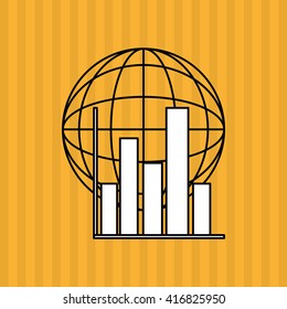 Digital design. Infographic icon. data concept