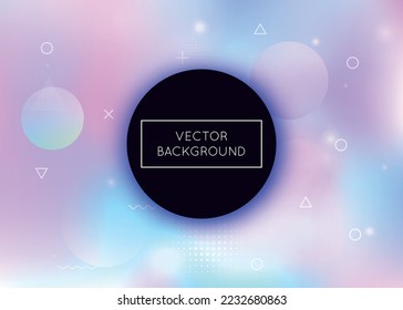 Digital Design. Light Screen. Minimalist Pattern. Motion Dots. Blue Space Background. Gradient Texture. Vibrant Flyer. Magic Halftone Composition. Purple Digital Design