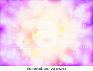 Digital Design. Liquid Fluid. Summer Flyer. Hipster Presentation. Tech Vector. Round Ultraviolet Elements. Violet Shiny Shape. Simple Dots. Blue Digital Design