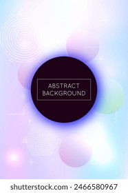 Digital Design. Motion Dots. Geometric Texture. Hologram Background. Simple Flyer. Shiny Luminous Composition. Blue Light Shape. Retro Concept. Purple Digital Design