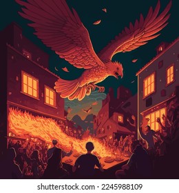 Digital design in an open layer with a conceptual style and a lot of details that are published in a special way