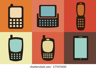 digital design over colors background vector illustration