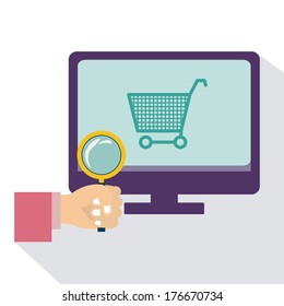 digital design over white background vector illustration