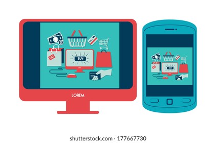 digital design over white background vector illustration