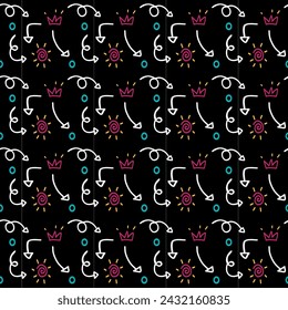 Digital Design seamless pattern background. This design is suitable for scrapbooking, Machine cutting, Vinyl stickers, decals, Clothing printing, Printable decorations, Card  Invitation Designs, Iron