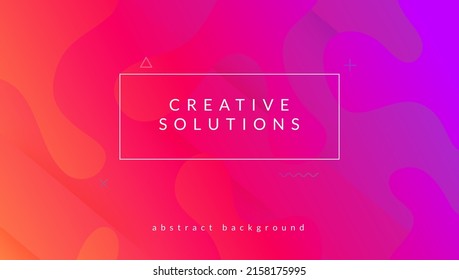 Digital Design. Wave Landing Page. Purple Memphis Banner. Horizontal Template. Color Fluid Background. Minimal Shape. Liquid Shapes. Hipster Paper. Violet Digital Design