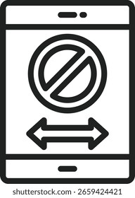 Digital Detox icon vector image. Suitable for mobile apps, web apps and print media.