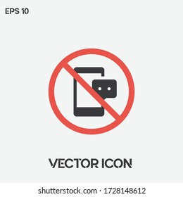 "Digital detox" vector icon illustration. Ui/Ux. Premium quality.