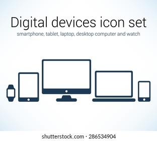 Digital Devices Icon Set