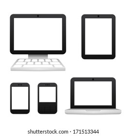 digital devices icons