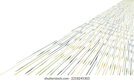 Digital Diagonal Road Made Of Numbers With Receding Perspective. Vector Design Element For Overlay.