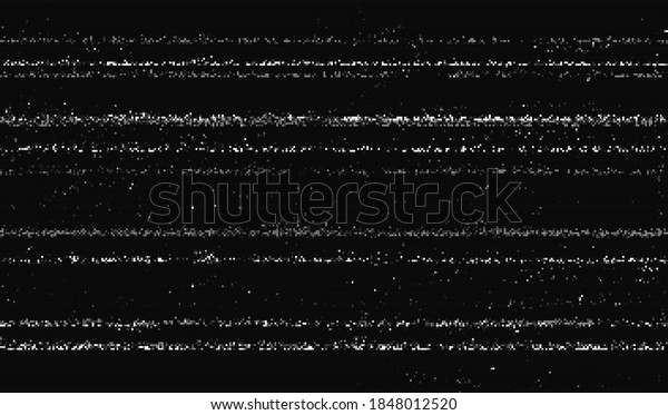 Digital Distorted Pixel Noise Vector Illustration Stock Vector (Royalty ...