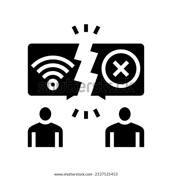 digital divide glyph icon
vector. digital divide sign. isolated contour symbol black
illustration