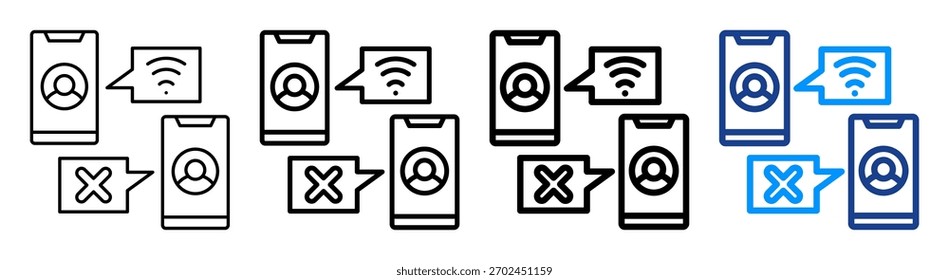 Conjunto de Coleções de Diferentes Estruturas de Tópicos de Ícone de Divisão Digital