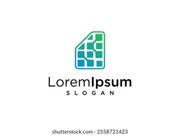 digital document logo vector design