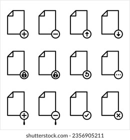 Icono De Mezcla De Documentos Digitales, Ilustración De Icono De Diversas Formas De Ilustración De Imágenes Vectoras De Documentos Digitales