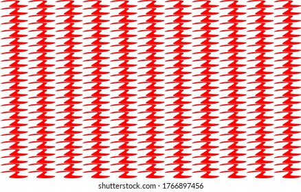 Digital doted graphic abstract created on vector format with red mega color impact on light background.